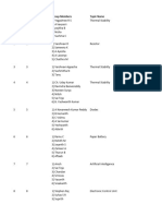 Analog Electronics Group Names