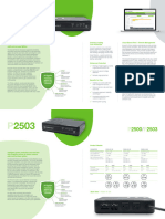 Innovolt P2500 P2503 Brochure