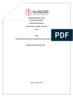 Da Escritura Publica para A Validade de Alguns Actos e Contractos