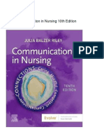 Communication in Nursing 10th Edition