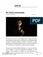 Do Crime Consumado - Jusbrasil