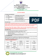 High School Day Activity Design CORRECTED