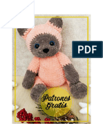 Felpa Gato Amigurumi PDF Patron Gratis