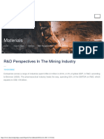 R&D in Mining Industry - Knowledge Ridge