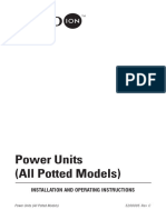 AC Power Supply (All Models) Manual 5200095 Rev C