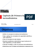 Capítulo 20 - Primera Ley de La Termodinámica