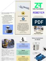 Folleto Tríptico Robotica