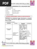 SESION DE APRENDIZAJE # 22 1ro 2do 20233