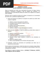 Programa y Plan de Auditoria