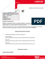 Suplemento de Salud: Carta de Renovación de Contrato