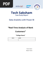 PowerBI Case Study Sample Report