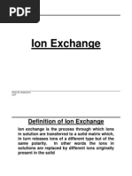 Ion Exchange