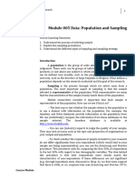 Week 3 - Population Sampling Lesson 5