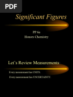 Significant Figures