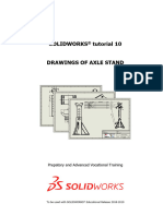 SolidWorks Tutorial 10 For Prepatory and Advanced Vocational Training