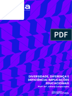 Diversidade, Diferença e Deficiência Implicações Educacionais