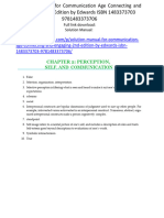 Solution Manual For Communication Age Connecting and Engaging 2Nd Edition by Edwards Isbn 1483373703 9781483373706 Full Chapter PDF