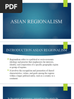 Asian Regionalism