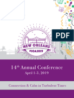 IOA 2019 Conference Program