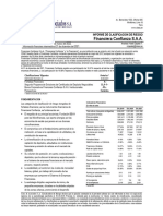 Financiera Confianza Calificadora de Riesgos