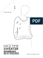 Nice Time Sweater Pattern NITSWE02 ENG