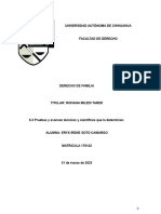 6.3 Pruebas y Avances Técnicos y Cientificos Que La Determinan.