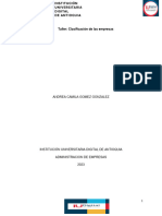 Taller - Clasificación de Las Empresas