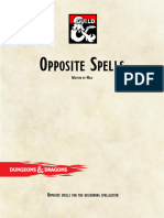 Opposite Spells