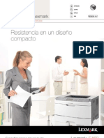 Especificaciones Tecnicas LEXMARK E460DN