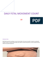 Lesson Plan On Daily Fetal Movement Count