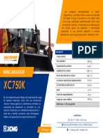 Minicargador XCMG XC750K