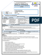 E1 - PS - 27 Marzo - Desarrollamos Nuestras Habilidades Sociales