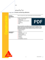 Sika Anchorfix - 2: High-Performance Anchoring Adhesive