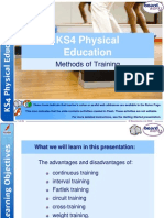 Methods of Training