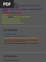 Glycosides SAE AD