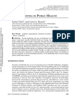 Social Marketing in Public Health Journal