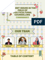 Current Issues in The Field of Multicultural Counselling (Group 10)