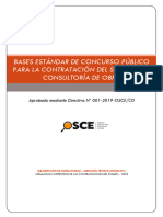 Bases Estándar de Concurso Público para La Contratación Del Servicio de Consultoría de Obra