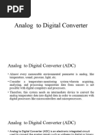 Analog To Digital Converter - 22ES