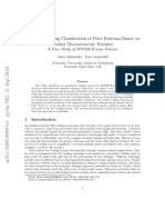 Machine Learning Classification of Price Extrema B