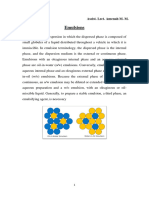 Lec. 1 Emulsion