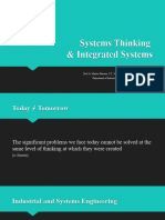 Integrated Systems Thinking