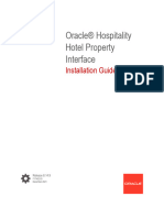 Oracle® Hospitality Hotel Property Interface: Installation Guide