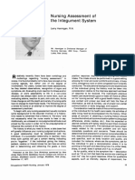 Hannigan 1978 Nursing Assessment of The Integument System