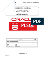 Lab11-BDAV - PLSQL Variables