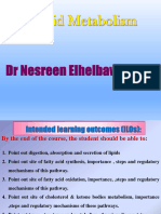 Lipid Metabolism Dental and Physiotherapy