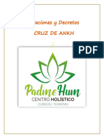 Oraciones y Decretos para Terapia Cruz de Ankh