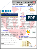 Ficha de Teorema de Pitagoras