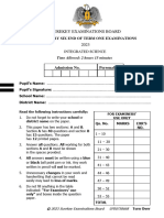 P.6 Sci Mid of Term I