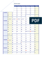 Calendario Semanal 2024